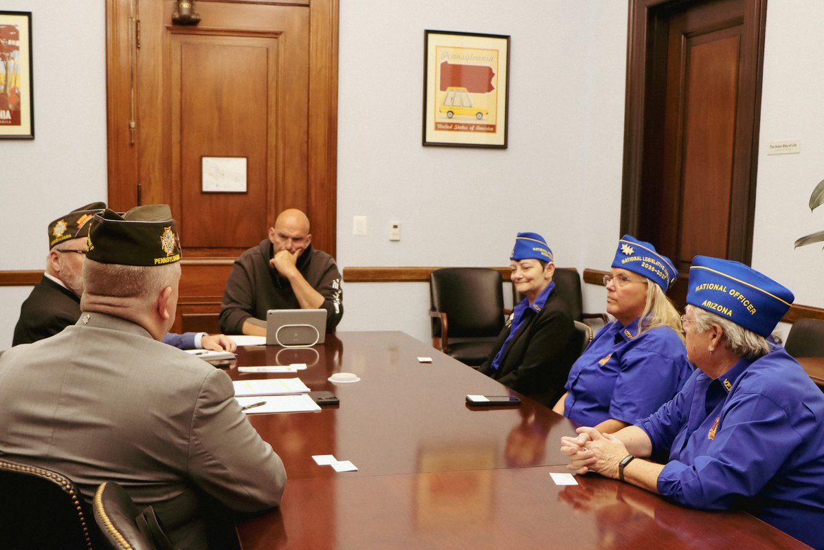 Image for the Tweet beginning: Proud to meet with @PAVFW_LEGCOM