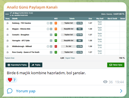 analysisdays's tweet photo. Kombinelerimizle de kazanmaya devam ✅✅ https://t.co/MV7VlkVNne