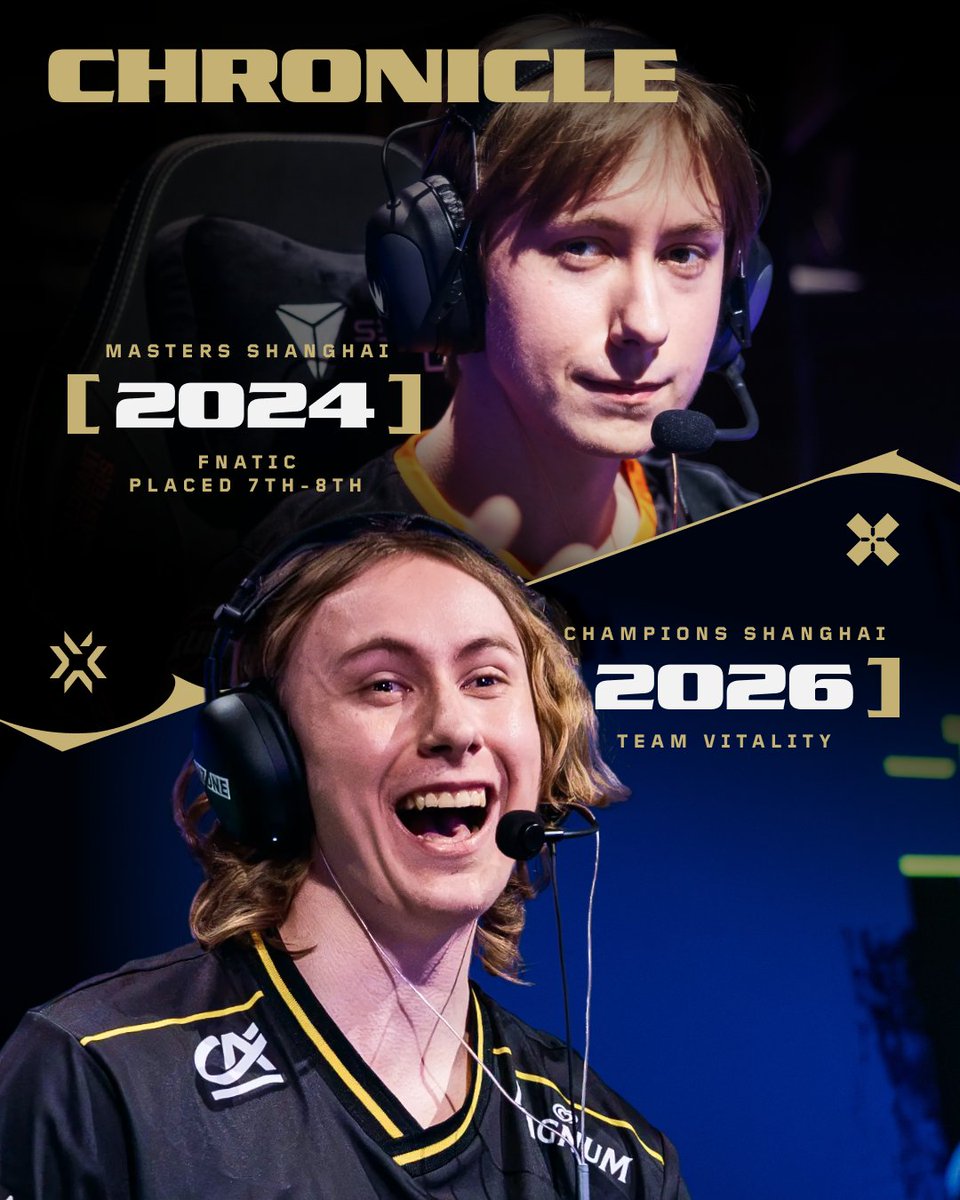 ValorantEsports's tweet photo. Same city. Bigger stakes.

Here are some of the pros making their return to Shanghai since 2024! https://t.co/e9uc6YlA91