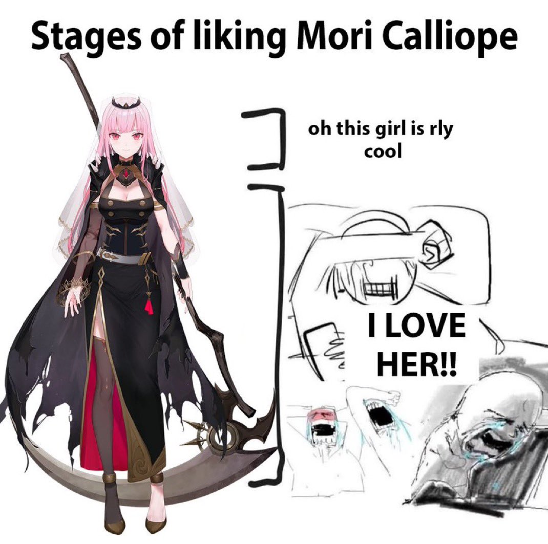 LadVT_'s tweet photo. I also love Mori Calliope. https://t.co/s0EE0wERQm