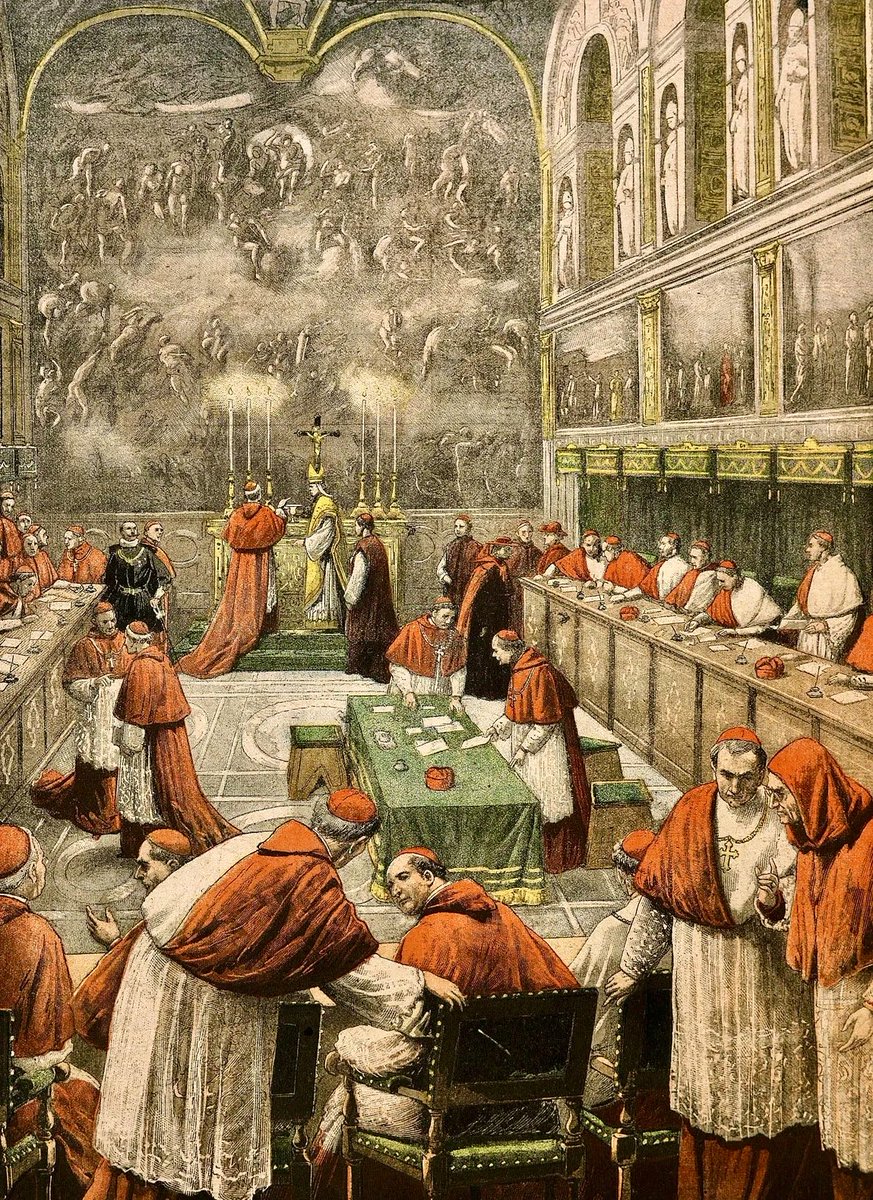 Kristof_Poland's tweet photo. The Council of Western Civilization – Lessons from the College of Cardinals

One body in Western history solved the problem we are trying to solve: how to build something that outlives its founders, cannot be bought, and still speaks with one voice. It managed it for a thousand years. Here is how.

A hundred and twenty men, each one named. Not a movement, not a secretariat. Small enough that every member is personally answerable for what the body decides, large enough that no three of them can carry it.

The office outlives the man. Members die, resign, lose their nerve, and it continues – because what is carried is the mandate, not the personality. This is the hardest discipline for any body founded by remarkable people, and the reason most such bodies dissolve in one generation.

Chosen by function, not by nation. The first genuinely international institution in Europe: a Pole and an Argentine seated with Italians and Africans. A body drawn from one country is a national lobby.

Succession settled long before it is needed. The rules for choosing the next man were written when nobody yet had a stake in the answer. Every institution that leaves this until the founders are old hands the question to the people least able to answer it honestly.

Doctrine judged, never persons. A verdict on a practice, not on a man. Every tribunal that began judging people ended by judging the wrong ones.

And no divisions at all. Stalin asked how many, and received his answer within a lifetime: a Polish pope helped bring down the empire that asked. The lesson is not about faith. It is that a body with no power to compel, offering nothing but a judgment it will not withdraw, can outlast states that have everything else.

One thing we have to do differently. They sealed the doors; we publish everything. Their authority came from above and had to be protected from princes. Ours comes only from being right in public, and can be destroyed by the suspicion that anything is hidden. They needed a locked conclave. We need an open record.

Everything else, we are reading from their notes.