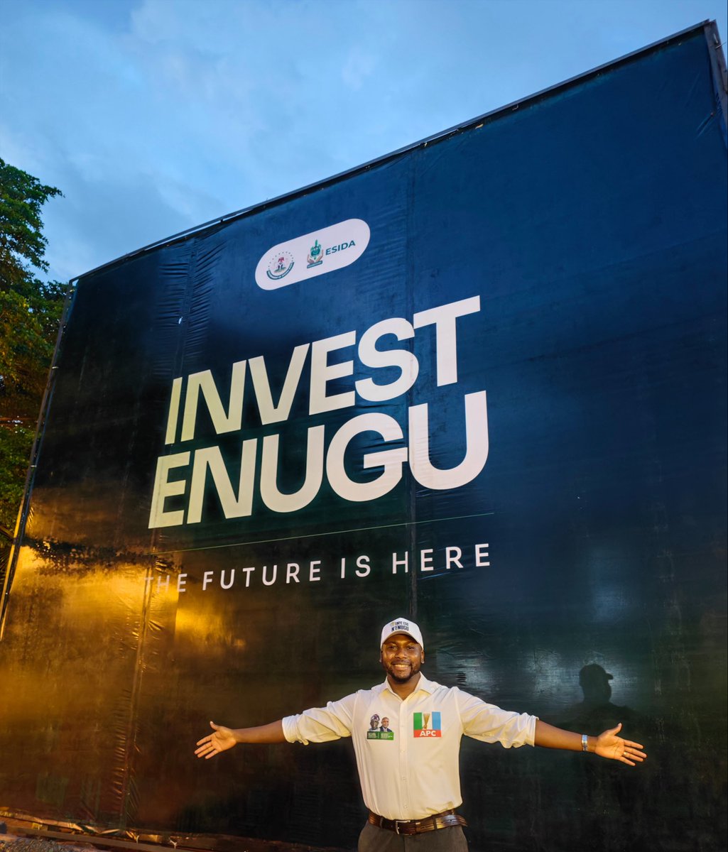 im_drnnamani's tweet photo. There are moments you look back, not to celebrate how far you’ve come, but to remember why you refused to stop.

Under H.E. Dr. Peter Mbah, we are building an ESIDA that moves at the speed of business and gives investors confidence in Enugu.

This is more than a campaign. It is a promise.

Until the last day, the work continues.

INVEST ENUGU. TINYE EGO N’ENUGU.
THE FUTURE IS HERE.

#InvestEnugu #ESIDA