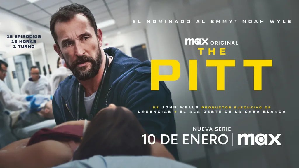 arampazzi's tweet photo. Ayer "The Pitt" ganó el Emmy a "mejor serie dramática" y "mejor actor", quizás porque está pensado para estos tiempos de Tik-Tok, ya que TODO EL TIEMPO está pasando algo IMPRESIONANTE. Son 15 horas que te hacen pensar que tu vida es hermosa porque no tenés que vivir eso. https://t.co/6l8MY3zkXV