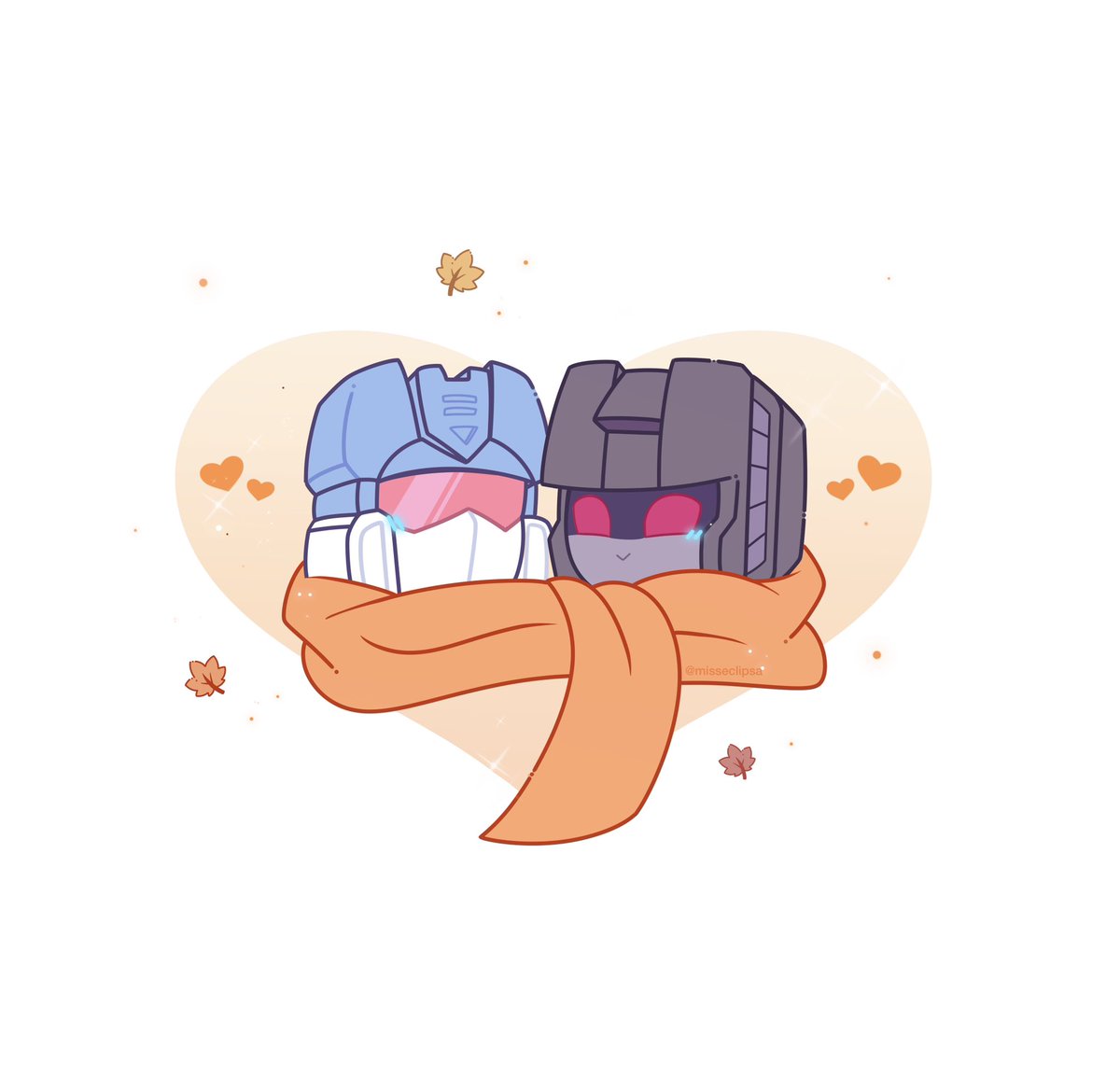 _misseclipsa_'s tweet photo. Sharing🧣✨🍁
#starscream #soundwave #transformers
#maccadams #transformersg1 #soundstar https://t.co/Y9eE4LYhR5