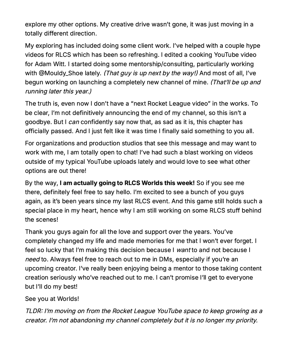 WaytonPilkin's tweet photo. A long overdue message for you all ❤️

Here's why I disappeared... https://t.co/cdlcSYqJkz