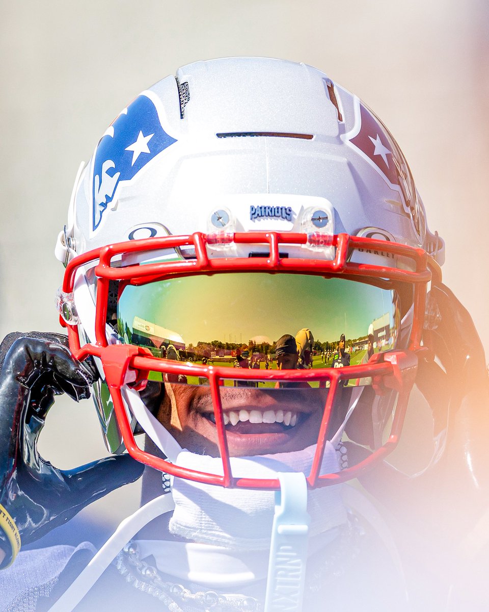 Patriots's tweet photo. Back at it 😤 https://t.co/8daXlLOxTT
