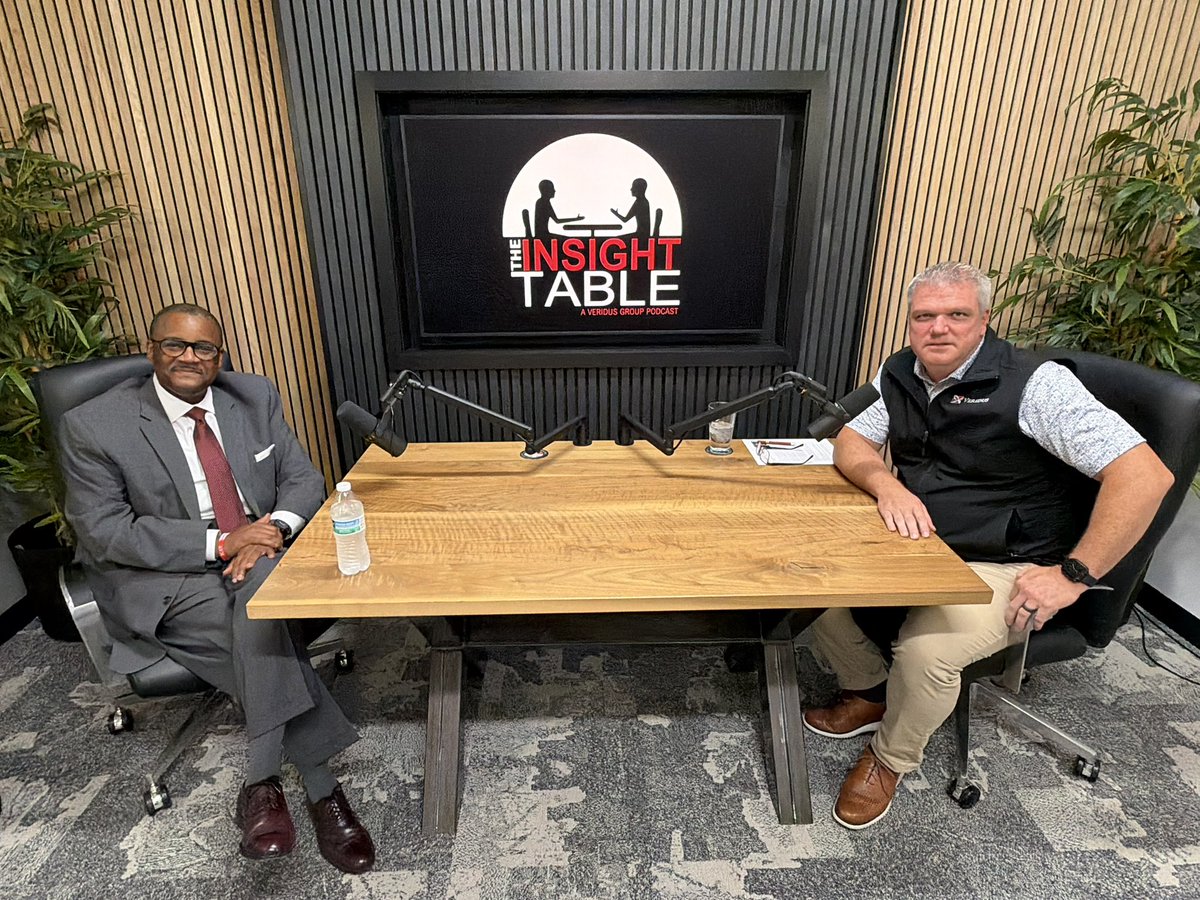 LawrenceSupt's tweet photo. Thank you to @VeridusGroup for inviting me to their studio today for The Insight Table podcast! #LTpride https://t.co/PocNefJBqW