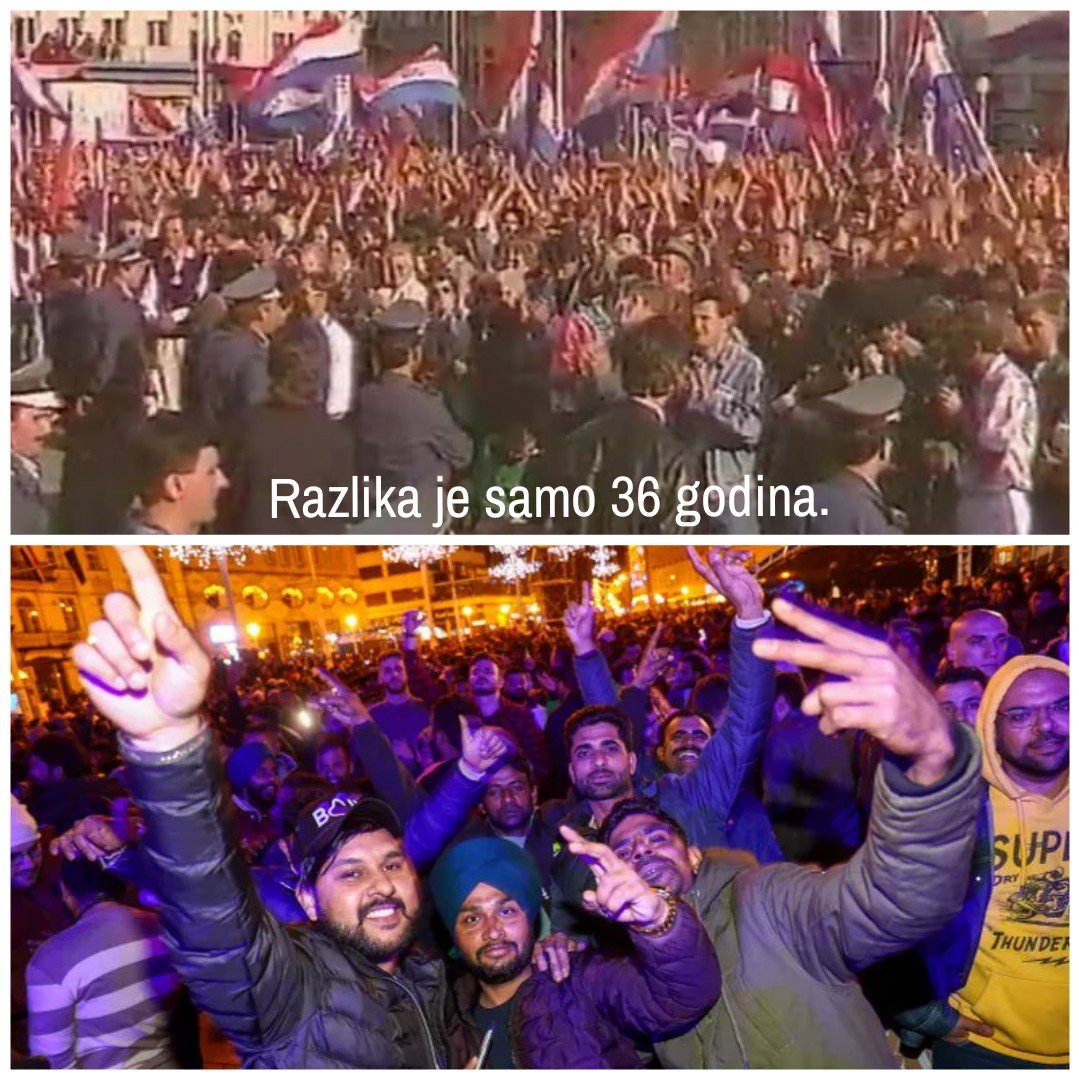 Bolja_Hrvatska's tweet photo. Prosvjed "Za spas Hrvatske kulture - NE zamjeni stanovništva"
📍 Trg bana Josipa Jelačića, Zagreb
📅 Nedjelja, 20. rujna 2026.
🕛 12:00 h
Hrvatska Hrvatima,
https://t.co/dAL0OavVZl
#Zagreb #trgbanajelacica #prosvjed #straniradnici #migranti
Podržavate li najavljeni prosvjed 20.09 u Zagrebu?