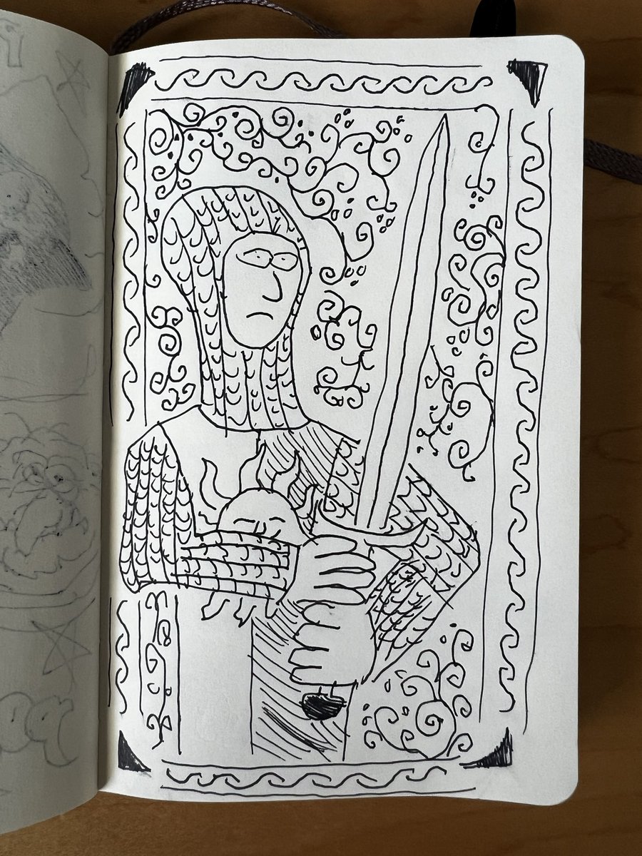 MagicSwordFilms's tweet photo. Tiny sketchbook dump https://t.co/Kd87Y24PHm