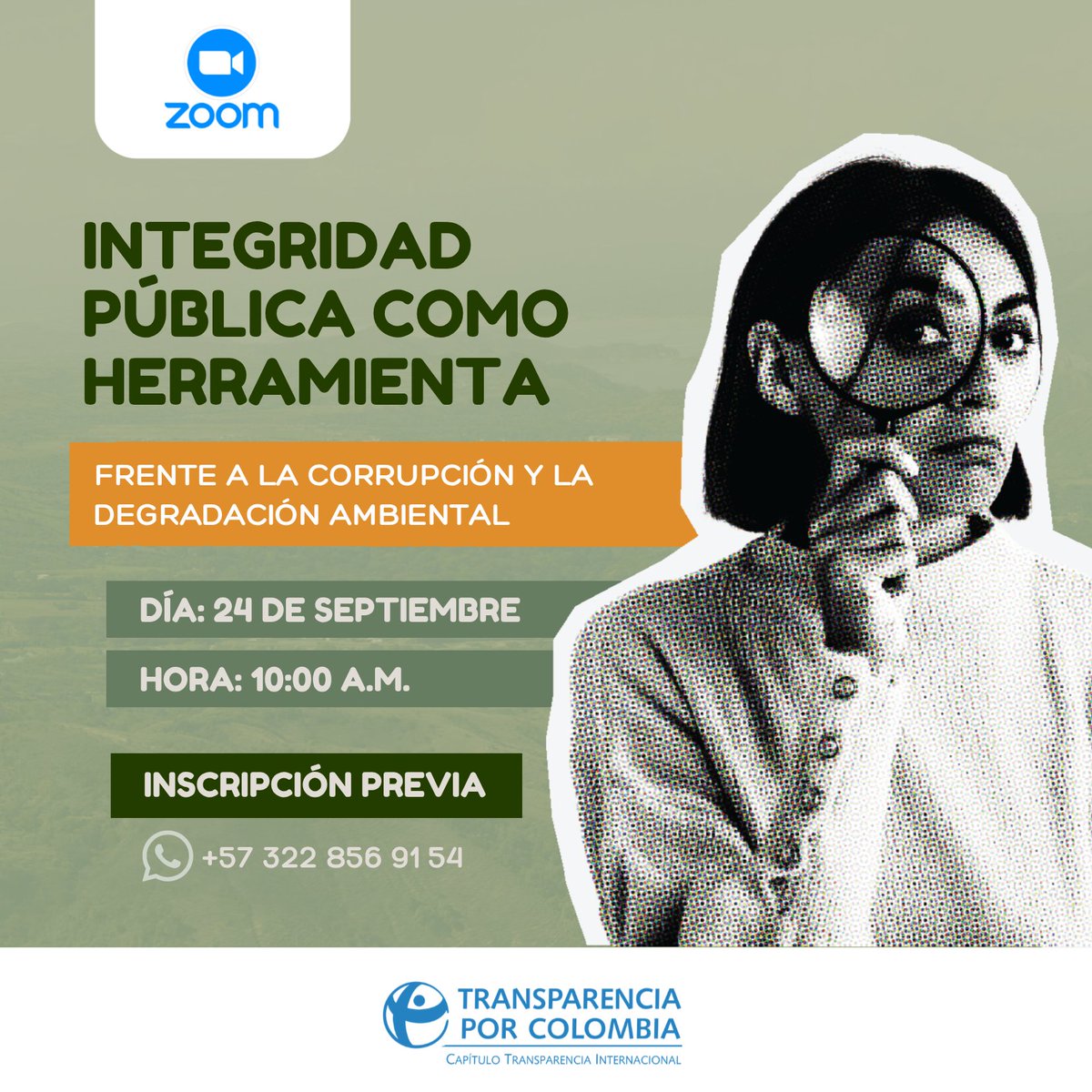 transparenciaco's tweet photo. La corrupción afecta la protección del ambiente y fortalece economías ilícitas como la minería ilegal y el tráfico de oro.

No te pierdas nuestro próximo webinar sobre integridad pública, gestión ambiental y prevención de la corrupción.

🔗 Inscríbete: https://t.co/eOhCC6xkgX https://t.co/iBoyfoVwdy