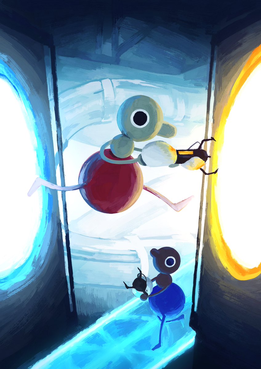 siryus_art's tweet photo. commission - big walk x portal 2

#bigwalk #portal https://t.co/BW3llrH8A8
