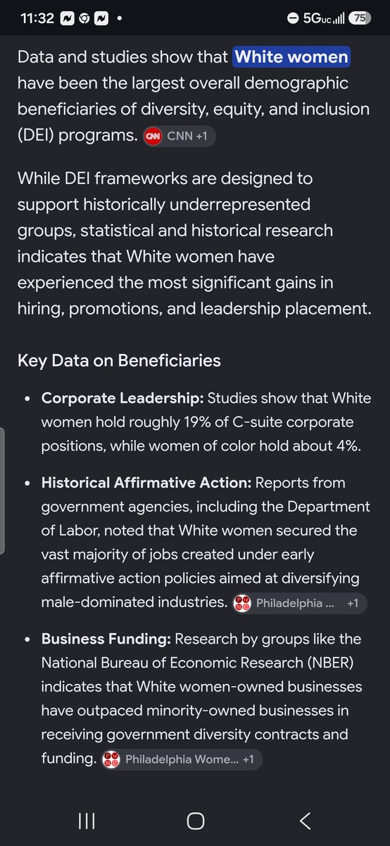 Reese42188's tweet photo. @snarfle82 @kevinblue345 Black people aren't the biggest recipients of dei,its white people .Charlie failed to include that information https://t.co/u7b7sAupt7