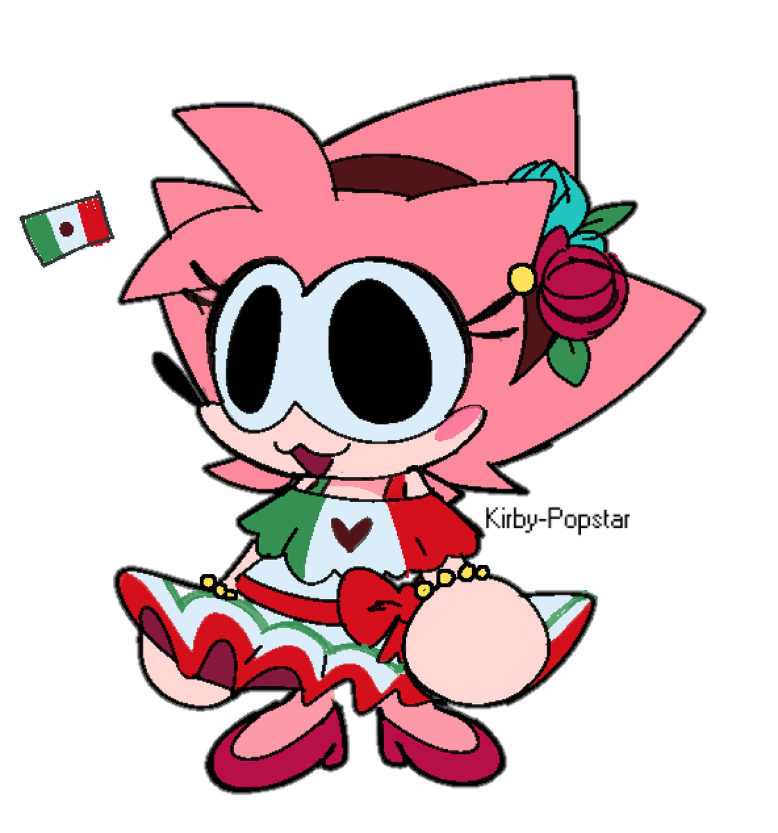 Kirby_Popstar_'s tweet photo. Dibujo del aรฑo pasado ๐ฒ๐ฝ
#SonkROM https://t.co/3eKvn9c82q