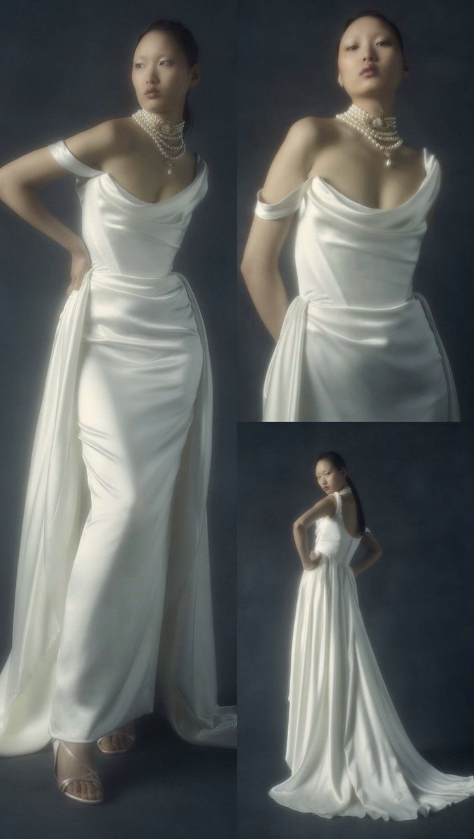 Hellokraze's tweet photo. Vivienne Westwood bridal 2022 https://t.co/mI1oRs0kd7