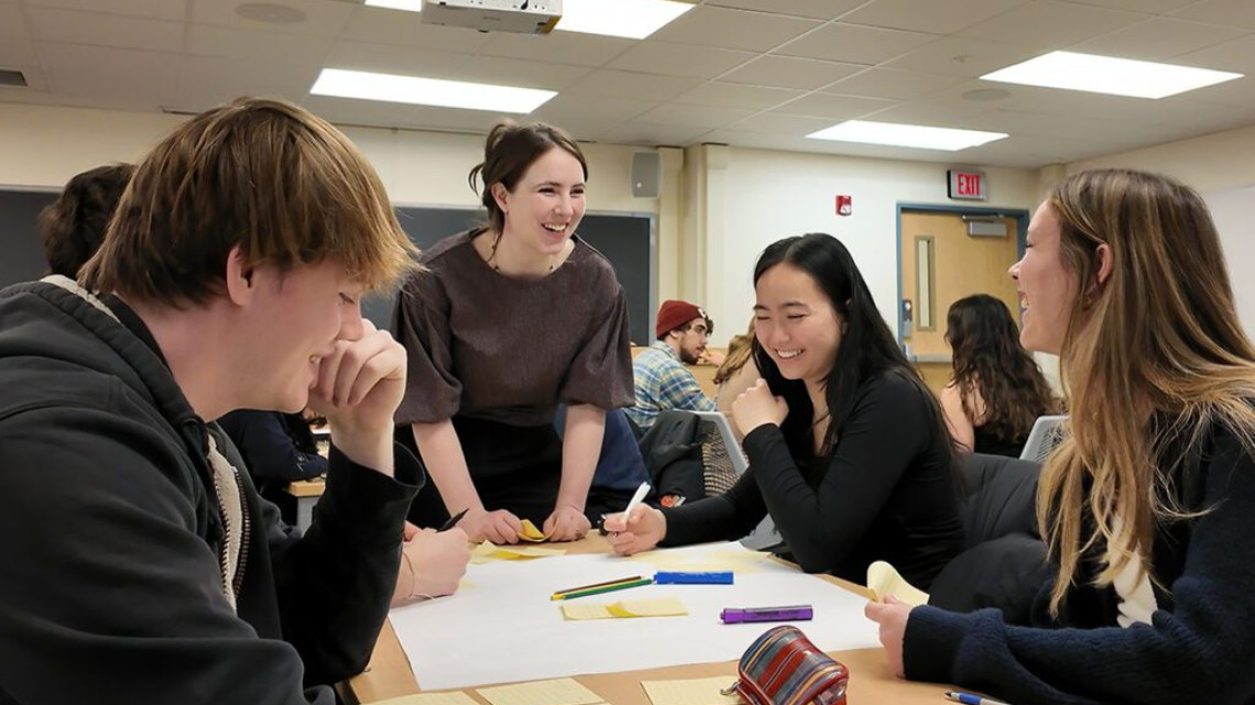 CornellBME's tweet photo. Can AI help students become better critical thinkers? A new $750,000 NSF grant led by asst prof Alexandra Werth will explore how generative AI can prompt student reflection and strengthen critical thinking in engineering, biology and physics courses. https://t.co/DqlmEjZj3X https://t.co/fClYXnBNVV