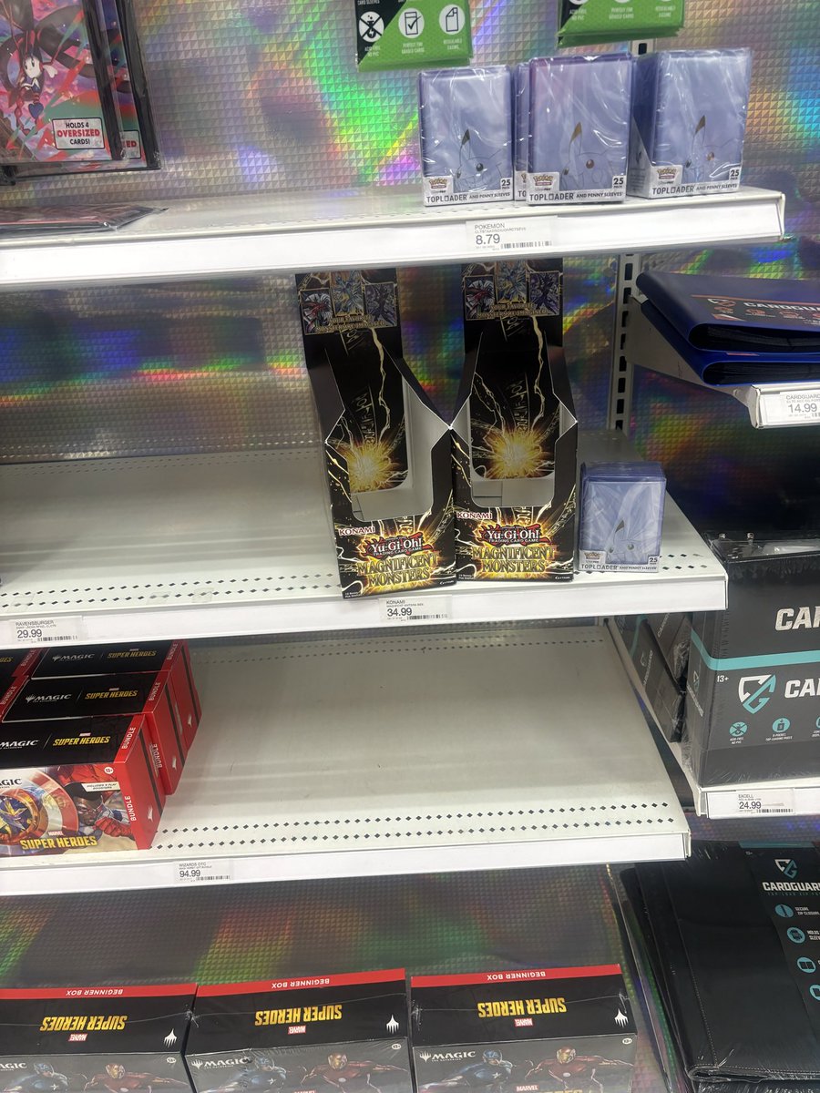 1cjhunter's tweet photo. what happens when you check target every day except for 1 smh #MAMO #yugioh https://t.co/XjABV9M7Tx