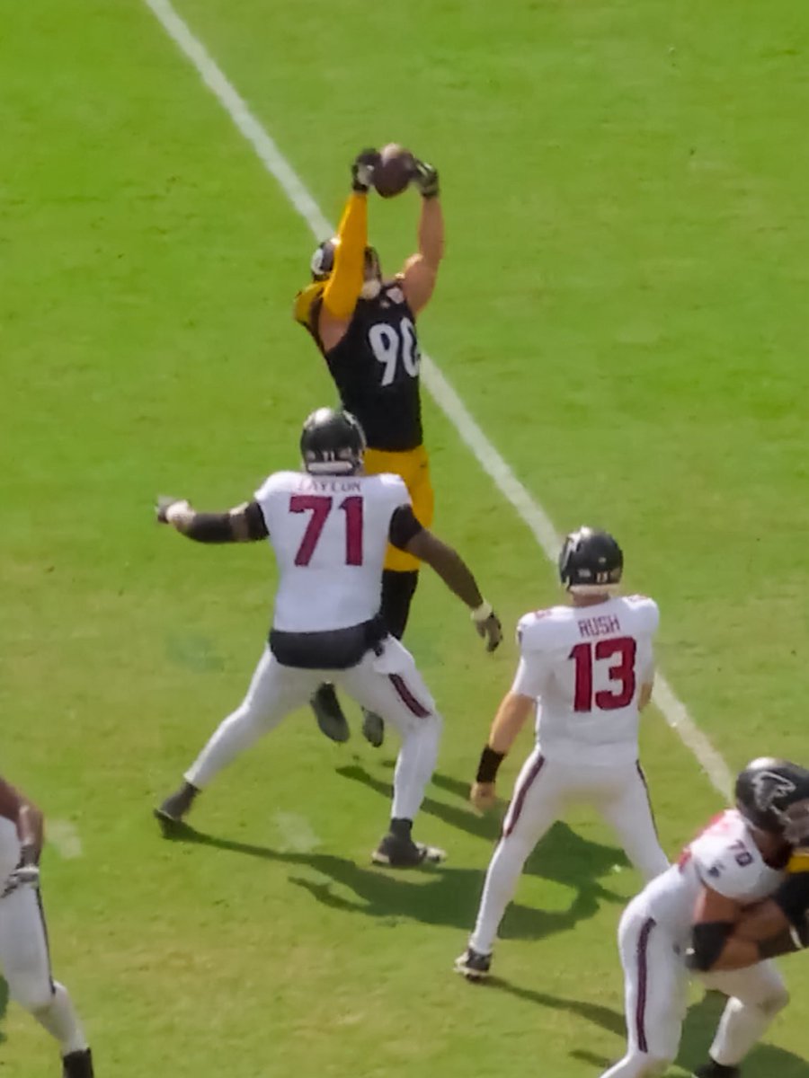 steelers's tweet photo. Crazy work 🫣 https://t.co/G6mRc4cQDb