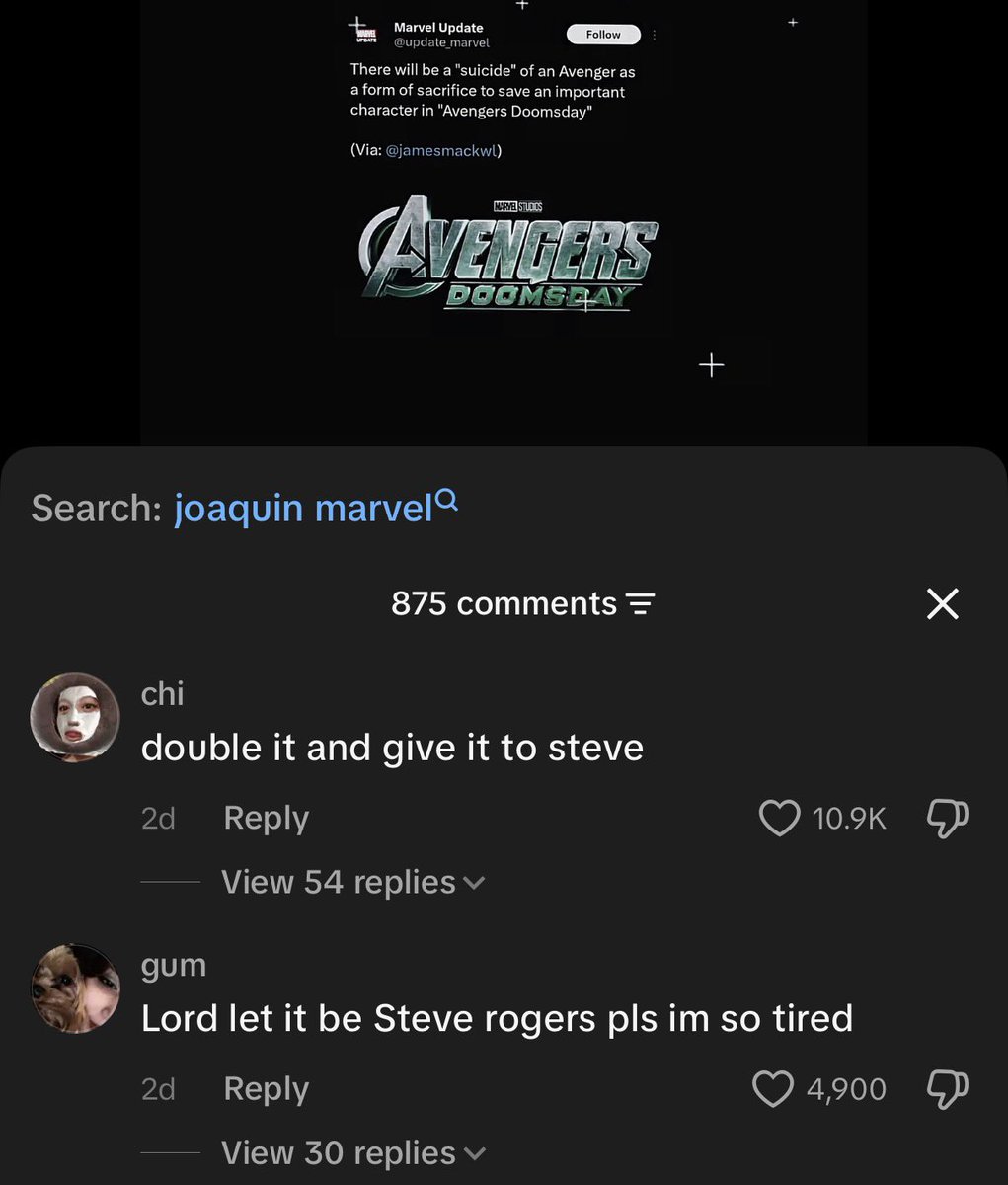 sambuckylawyer's tweet photo. the masses want bucky barnes pain to be given to steve rogers https://t.co/uLMyXbRnWe