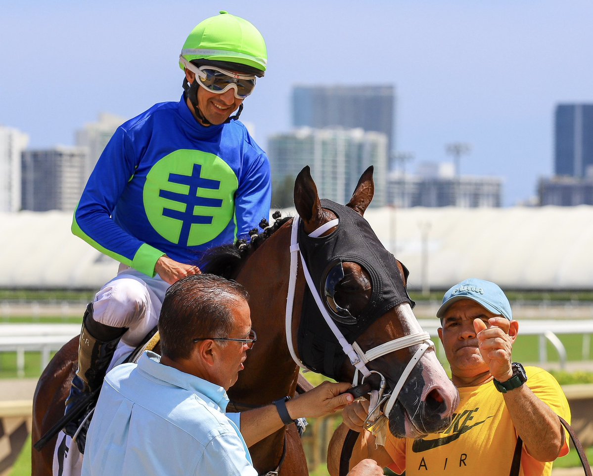JFDAngelo's tweet photo. Ciborio • Leonel Reyes • Jose Francisco D’Angelo

#GulfstreamPark | #SunshineMeet | #HorseRacing https://t.co/QBGb2bBI7r