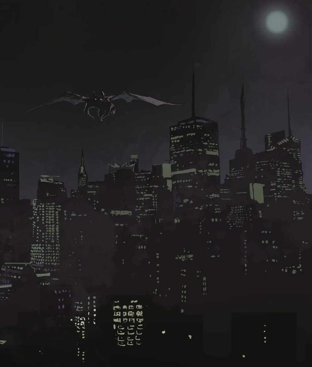 batmancurated's tweet photo. batman: full moon; art by stevan subic https://t.co/croz8Mrxgr