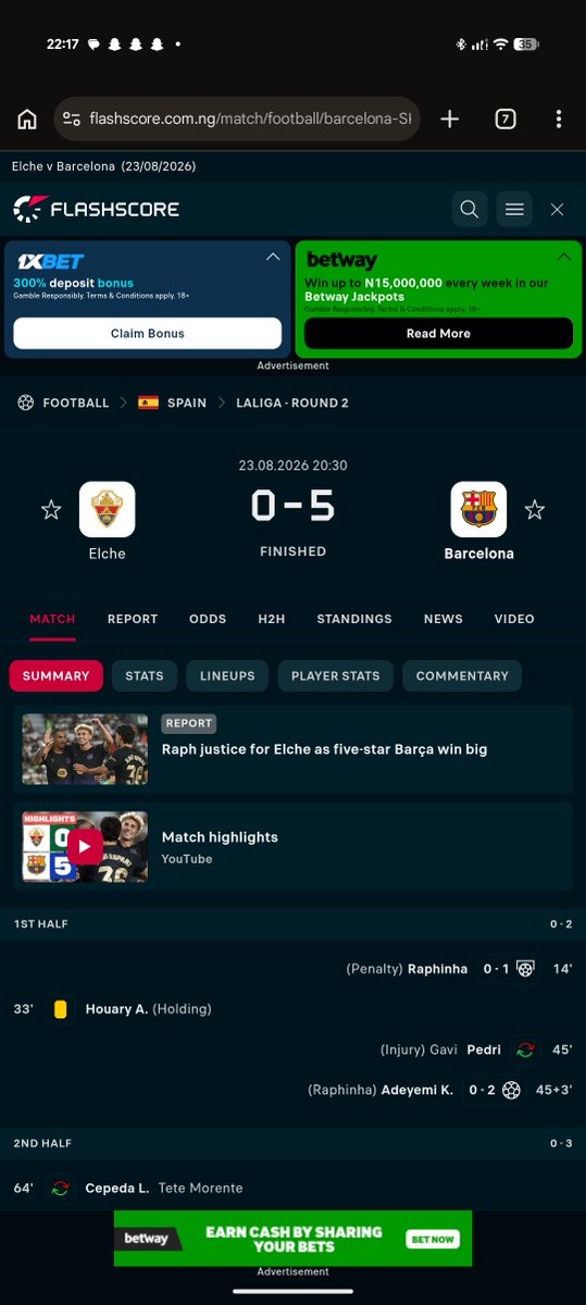 Drain4d's tweet photo. Guess who whope Elche 5-0 at their home 😂🫠 https://t.co/V4Tk86ySBJ