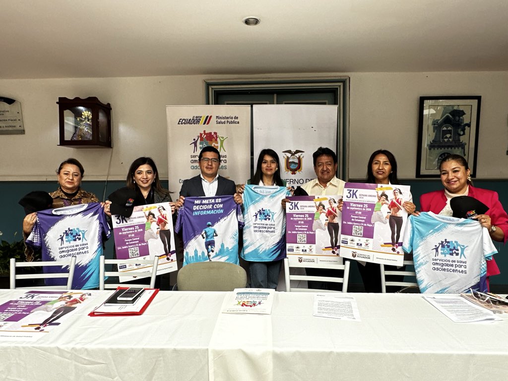 EducacionZ7_Ec's tweet photo. [LOJA] Del 22 al 25 de septiembre, Loja será escenario de la Semana Andina de Prevención del Embarazo en Niñas y Adolescentes 2026, una iniciativa que promueve la participación juvenil, la educación y la construcción de proyectos de vida.🎨🧑‍🩰 https://t.co/K6YvuO4mVB