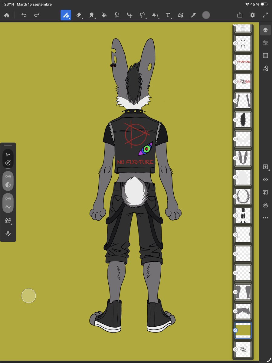 BugZ_the_rab's tweet photo. Ça avance, ça avance, maybe une refsheet complète d’ici ce week-ends 👀
Par contre le suis toujours pas convaincue par les mains 😭
#furryart #furryㅤㅤㅤ https://t.co/YsVxquap9X