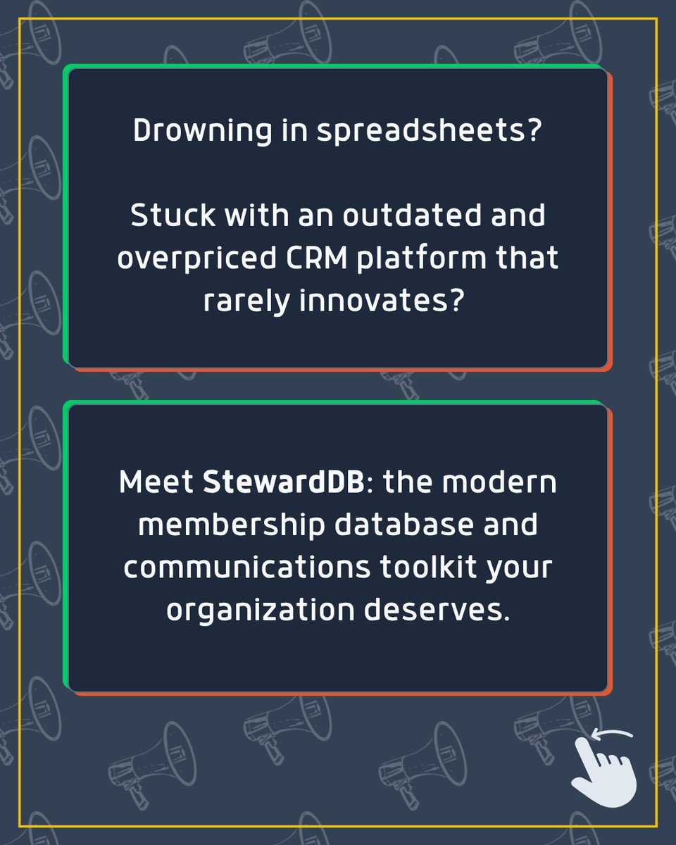 steward_db's tweet photo. StewardDB is a membership database and communications platform we designed based on in-depth conversations with labor organizers about the technologies they rely on, what they find frustrating, and the features they wish existed. https://t.co/M7tcQsTzvM