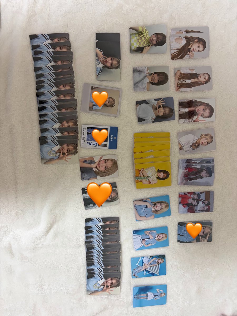 9rn__me's tweet photo. @kiaran1112 ありがとうございます🍀.*
画像お借りしまして、🧡がついているもののお値段お聞きしたいです https://t.co/M9EwX9YPBQ