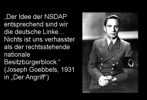 Moskito12345678's tweet photo. @UlrichSiegmund Mal ein bisschen Geschichtsunterricht.
Einige hier schnallen nicht das die damaligen NAZIS aus der Linken Ecke kamen.
Wer es nicht glaubt und des Googlen mächtig ist, kann sich selbst überzeugen.
Schaut doch mal aus welcher Ecke die ganzen weltweiten Diktaturen
 kommen. https://t.co/ORG6aCxpME