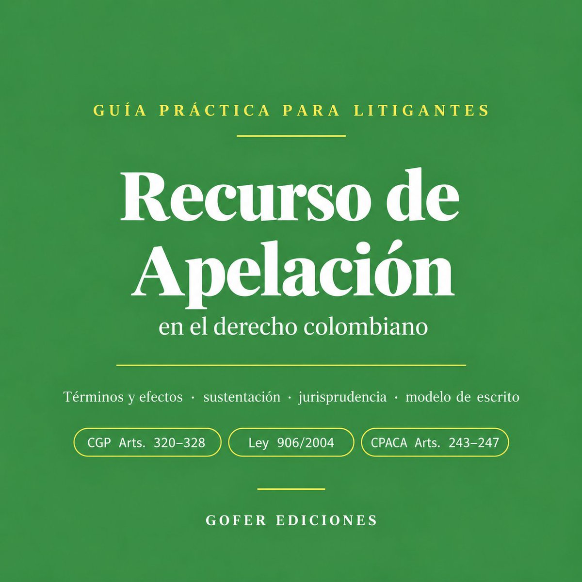 juridicascol's tweet photo. ⚖️ GUÍA PRÁCTICA PARA LITIGANTES: RECURSO DE APELACIÓN

¿Tienes dudas sobre cómo interponer, sustentar y tramitar correctamente un recurso de apelación?

Para Descargar  👉 https://t.co/yBG3krXEN7 https://t.co/l4TfLOSHpC