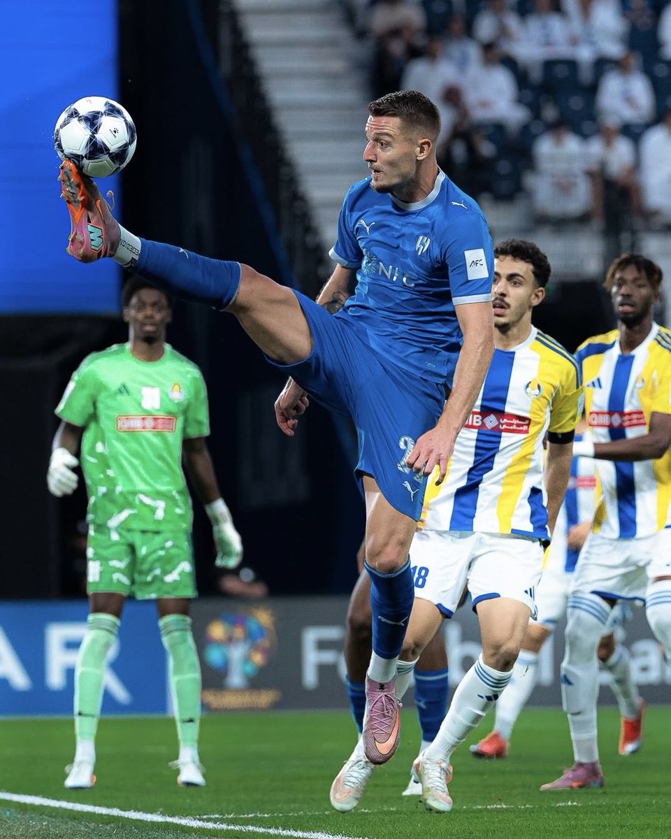 sergej__savic's tweet photo. Good start in the AFC 🫡💙 @Alhilal_FC https://t.co/aNVsfj3aUN