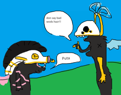 owsbomc's tweet photo. two dumbasses interacting (featuring Chazir who belongs to @/Devourer_CV)
#ULTRAKILLOC https://t.co/nUd3b59BC1