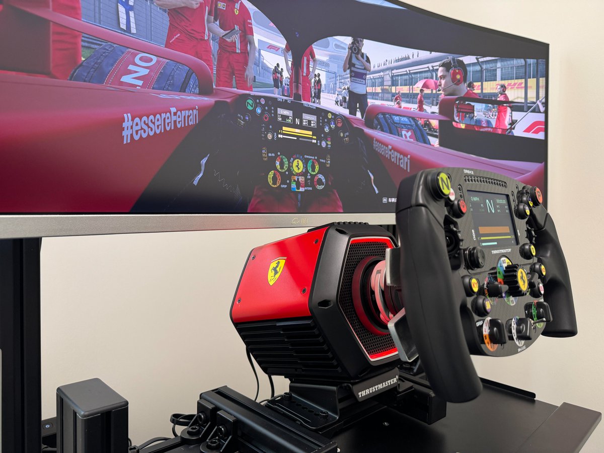 MariaBakyang's tweet photo. You can practice racing on a simulator if you don't know how. https://t.co/qBzSRACoRT