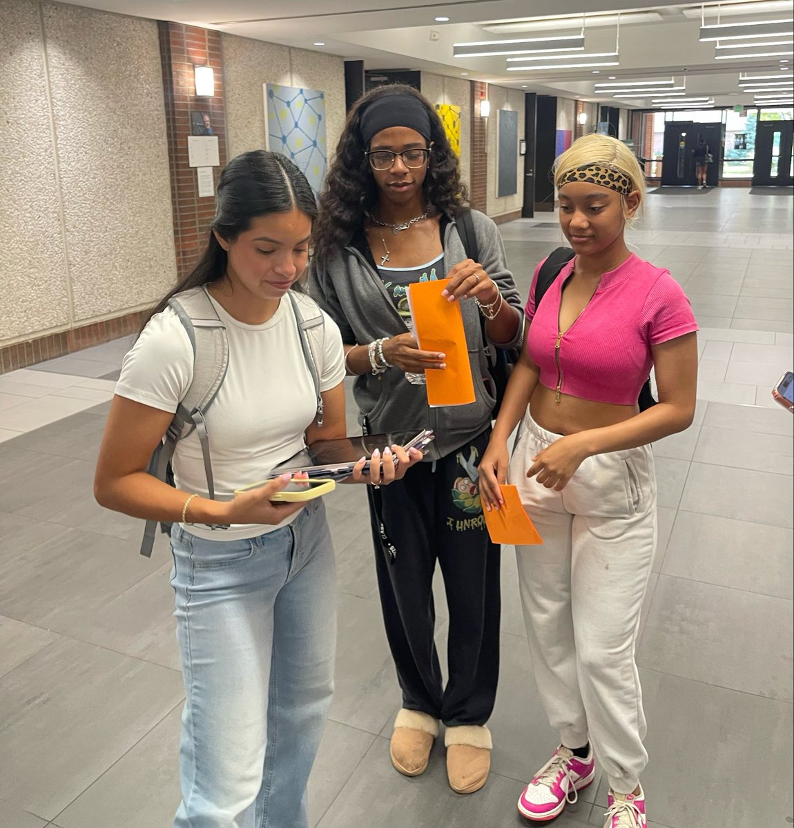 rlesliemendoza's tweet photo. National Voter Registration Day!! 🗳️

Spent the day with @NathanIndiana1 at Purdue University Northwest getting students registered and ready for Election Day! 🇺🇸

@TPUSA | @tpusastudents https://t.co/WKLKX3wqRl