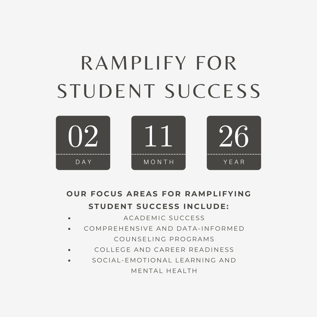 RISCATweets's tweet photo. 📣 RISCA’s Annual Fall Conference is Nov. 2, 2026!

🚀 Ramplify for Student Success

🖤 Academic Success
🖤 Data-Informed Counseling Programs
🖤 College &amp; Career Readiness
🖤 SEL &amp; Mental Health
🔗 Register: https://t.co/eJaqqM5UOP https://t.co/TMctS4q0Ju