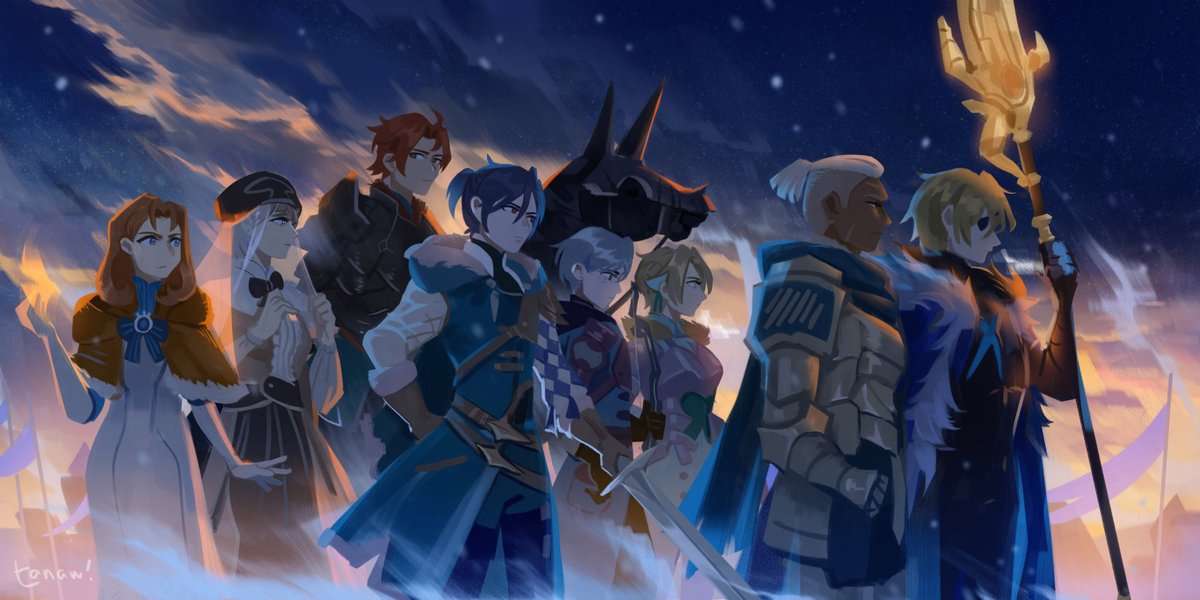takawbird's tweet photo. fefw soon!! sharing my fe draws since fe3h!! T_T it's been so long.... https://t.co/WfoAdtS9lV