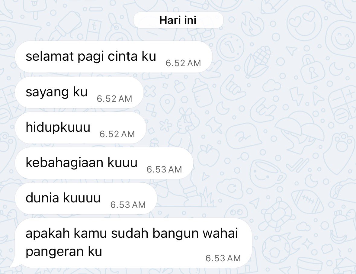 ninoninonuget's tweet photo. ternyata gue bisa dicintai se alay gini 🥰 https://t.co/6aOxxdegHU