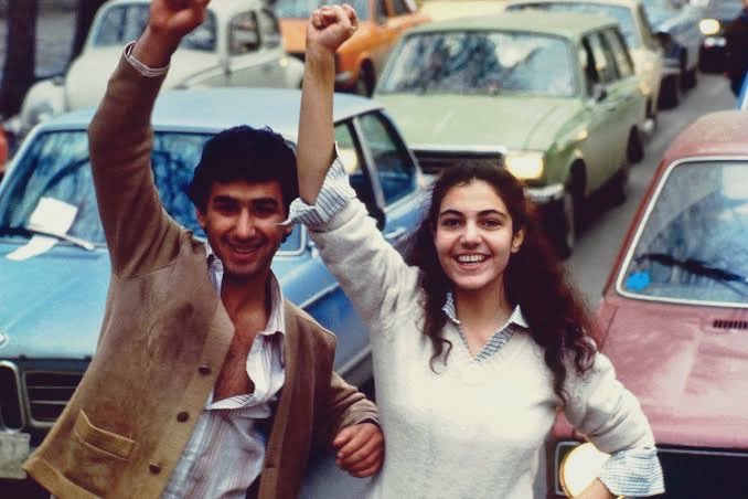 NiohBerg's tweet photo. Leftists in Iran genuinely believed that by allying with islamic extremists against the Shah, they would achieve socialist utopia.

And then they were all shot, hanged or driven into exile.

I am begging the West to understand that history is about to repeat itself. https://t.co/9KBCMyf8dk