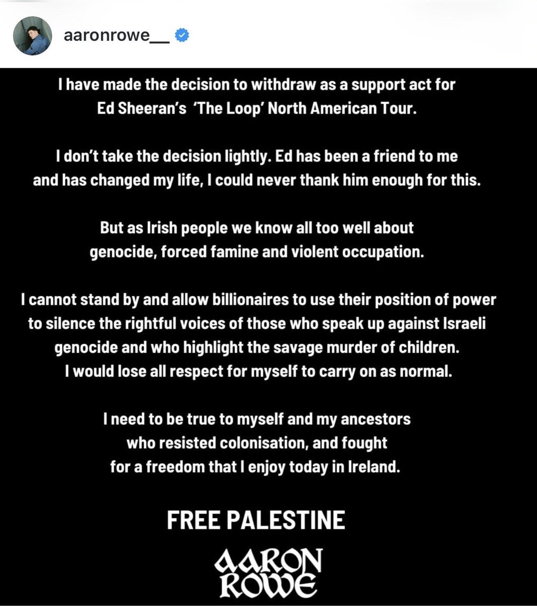 MosabAbuToha's tweet photo. These statements made me cry. Thank you guys.
This one. OMG:

“I need to be true to myself and my ancestors who resisted colonisation, and fought for a freedom that I enjoy today in Ireland.
FREE PALESTINE” https://t.co/yKp3baputI