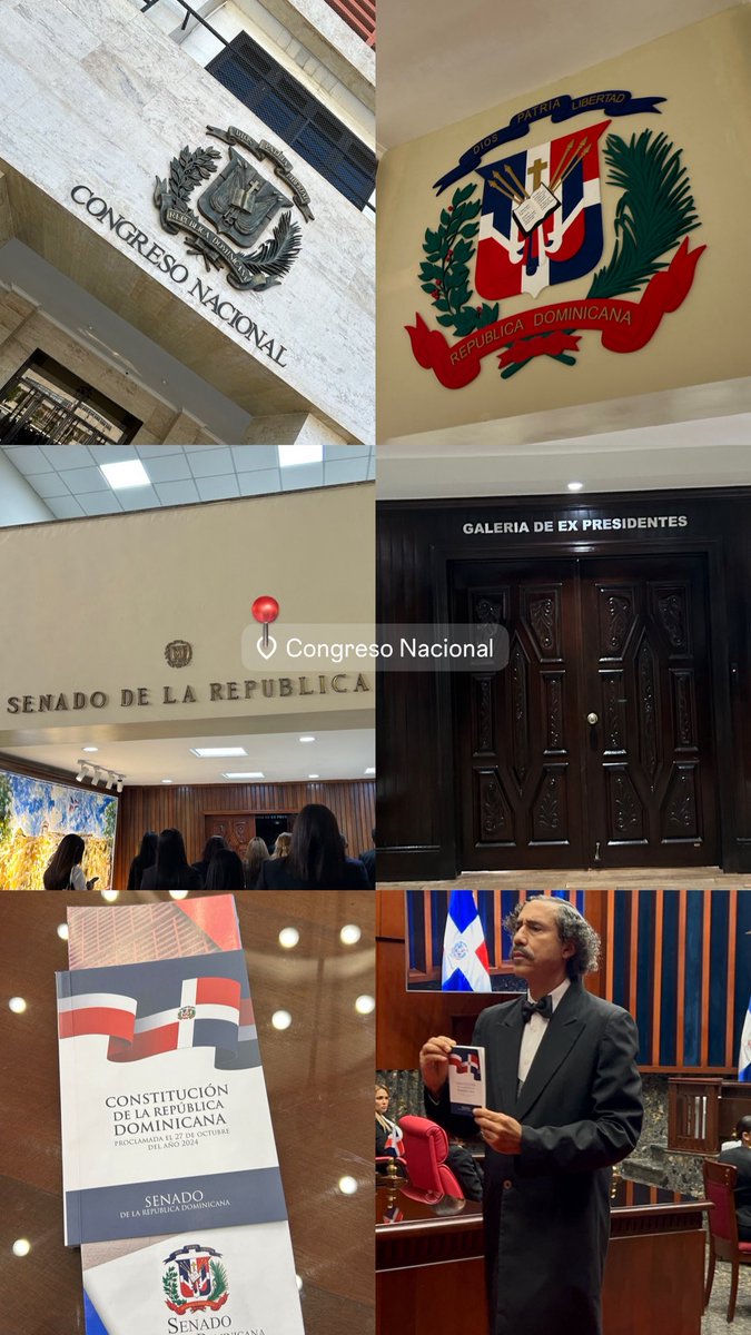 _mariaadames's tweet photo. Estudiantes de Relaciones Internacionales y Diplomacia de diversas universidades, integrantes de la organización DIPLOMACIA EN ACCIÓN RD (DIAC-RD) realizan visita guiada al Congreso Nacional. @SenadoRD @DIAC_RD @ElicFernandez @MarcosDominiciB #DiplomaciaProactiva #DiacRD https://t.co/31k0dHCiBY