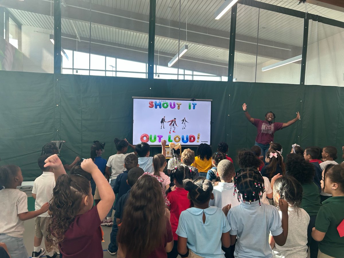 Elizabe58196104's tweet photo. Music and ABL teamed up with Art to celebrate Dot Day at @Jefferson_ELC.  Ms. McMurray (Music) and Ms. Charles (ABL) led everyone in singing, moving to the celebration song, and Mrs. King (Art) helped students complete dotted Jefferson logos.@aliefFineArts @AliefPreK #DotDay😃😃 https://t.co/5HapbDyDsu