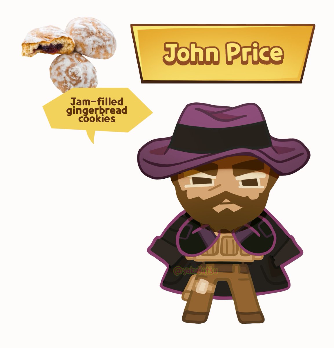 YAKUbut3uuu's tweet photo. A closer look at all the designs #CallofDuty #CookieRunKingdom 

Here: #JohnSoapMacTavish #SimonGhostRiley #JohnPrice #KyleGazGarrick https://t.co/MICYrRM3li