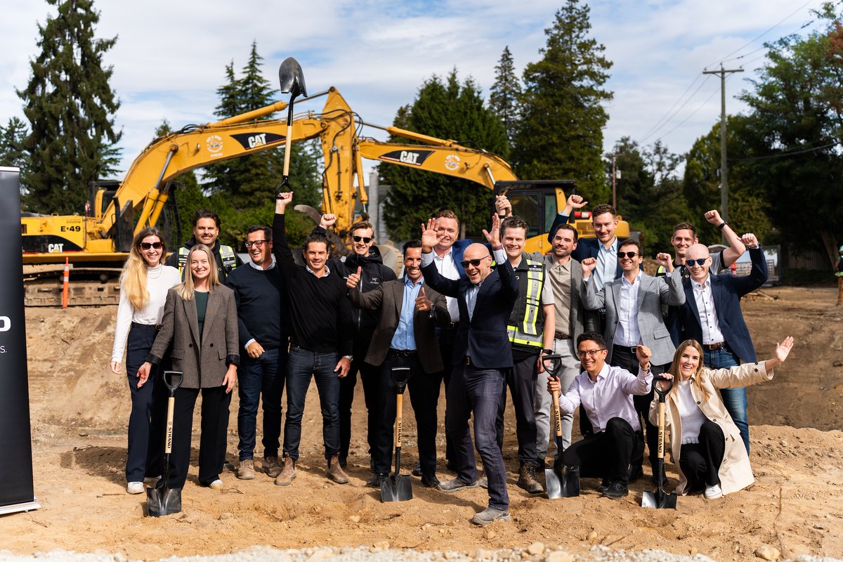 Stranddev's tweet photo. Today, we're excited to mark the official start of construction on our newest rental community in The Westside Collection, The Everleigh.

Thank you to our project team, consultants, Strand Contracting, and partners at Montez who joined us on site to celebrate breaking ground. https://t.co/PaviVYsOri
