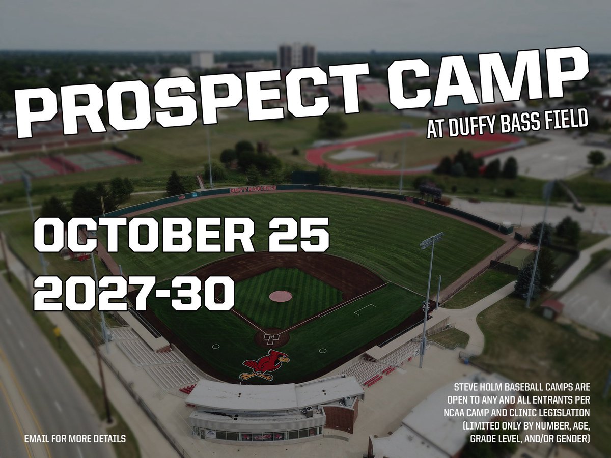 BaseballCampISU's tweet photo. Excited for this one! 

Our October prospect will be here before you know it!

Get your spot now! 

https://t.co/gnmIWZD3GI https://t.co/kDBgSlTwqM