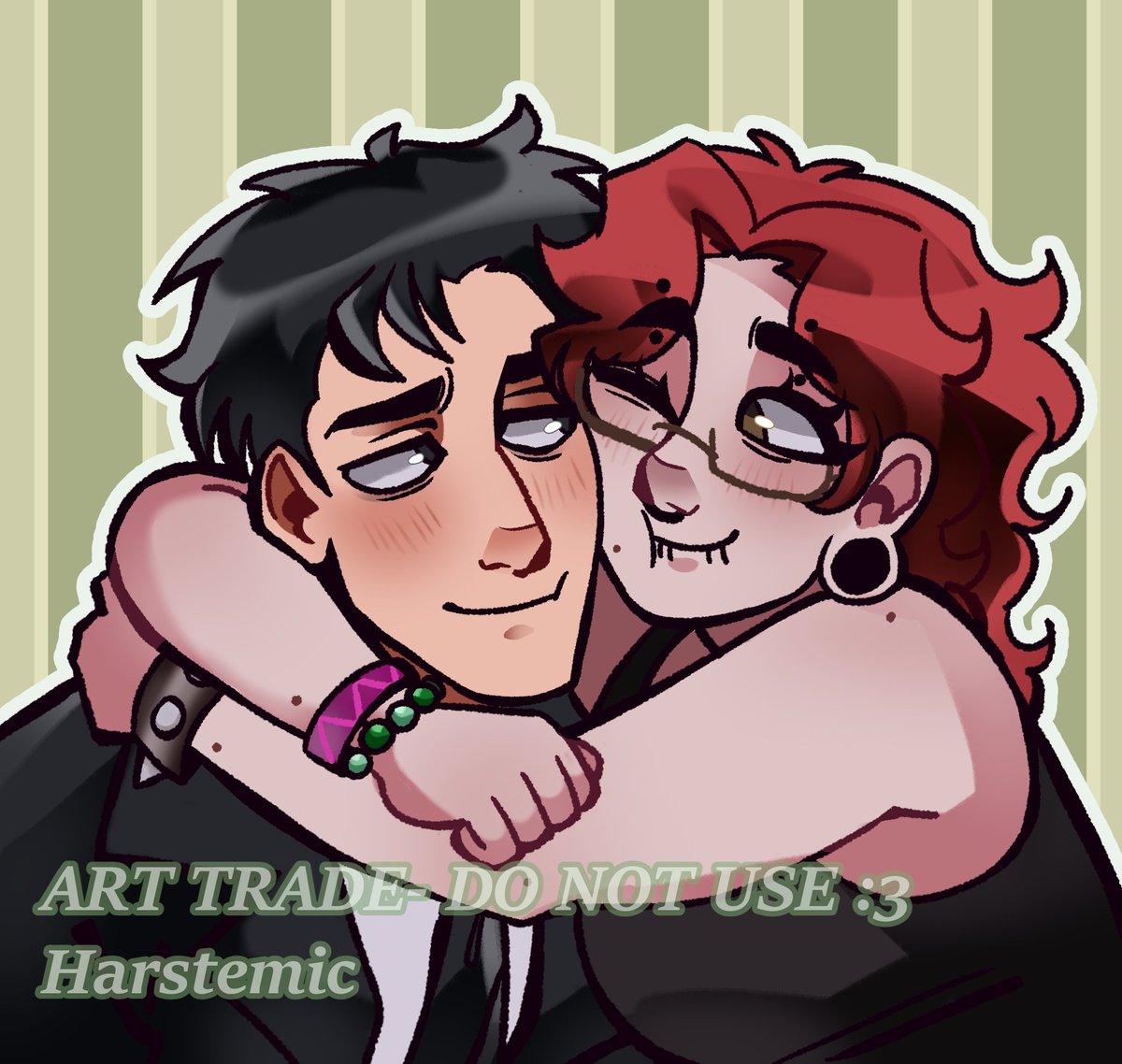 Harstemic_'s tweet photo. imsotired but heres a few comms i just finished :') i just have one comm left yayyyx,DDD
#artcommissions #ykmetstrade #tatefrost #yumeship #ykmetlawrence https://t.co/02uNNpBrej