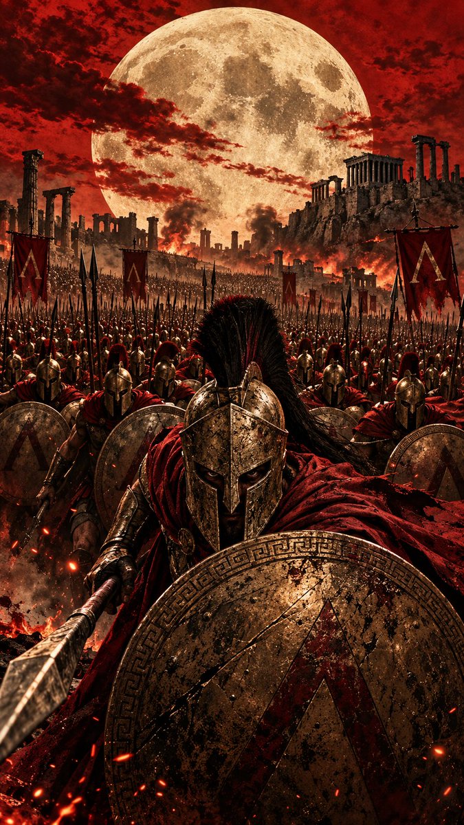 GuruWallpaper1's tweet photo. 300 Spartans warriors https://t.co/WpAoKFWrNl