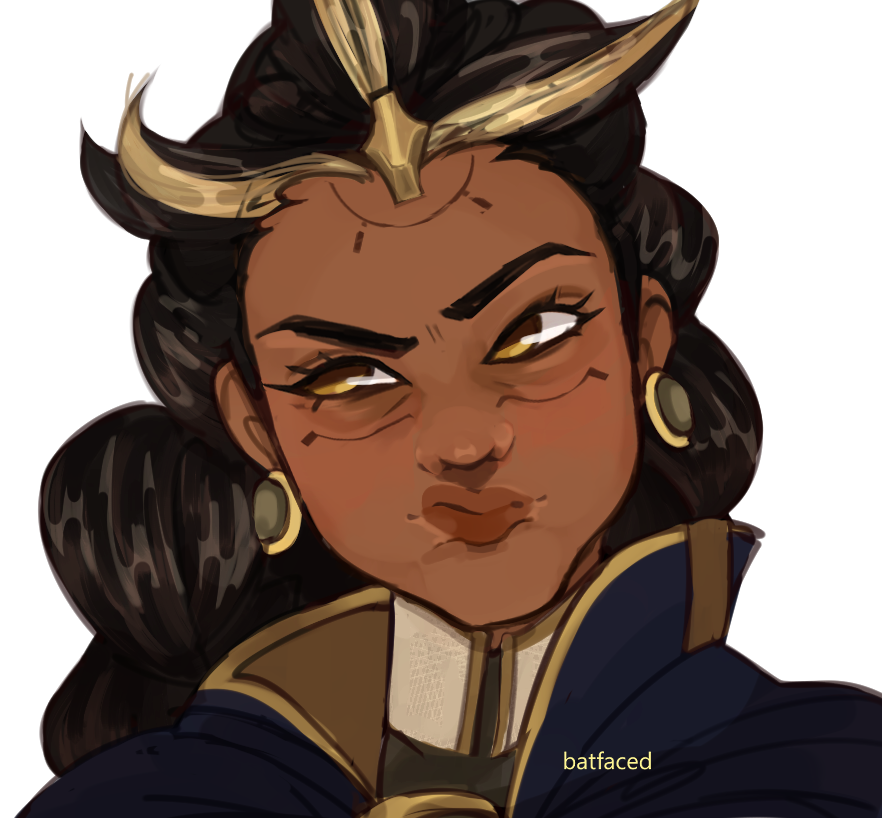 batfaced's tweet photo. practicing features w #illari &amp; #symmetra #overwatch https://t.co/tzdk62riMy