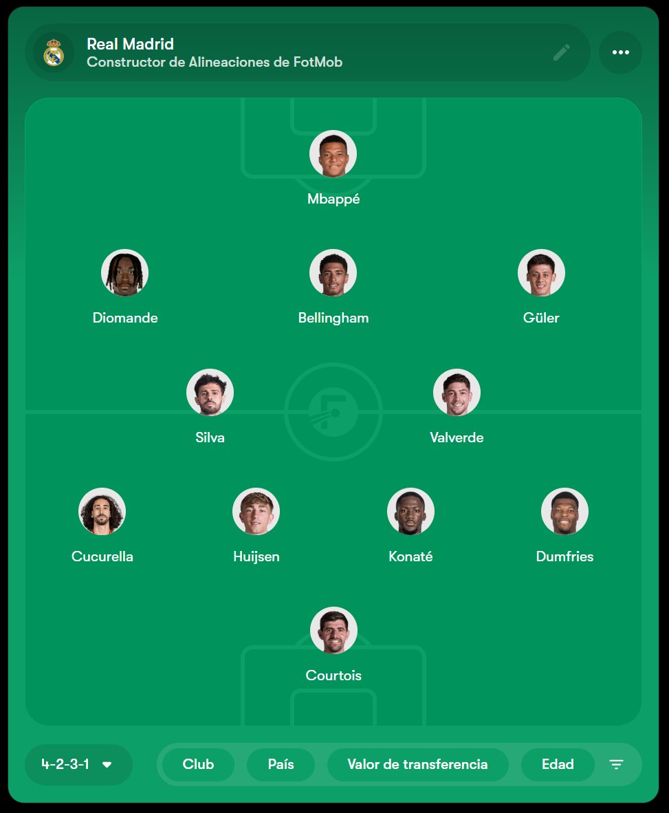 KennyAndersonmm's tweet photo. @Adry___RM Hay que ser conscientes de que la excepción son Messi y CR7. Que lo normal es que un jugador tenga uno o dos años prime y que el resto de su carrera sean chispazos. Que debe haber meritocracia y que todos se ganen el puesto.
En el derbi yo salgo así https://t.co/o1OBU4jHoL