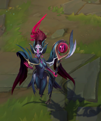 faeriefountain's tweet photo. some changes going out to Coven Janna PBE, chief among them that she will now remain in her more monstrous state for a short while after ulting (or being interrupted during her ult!) before returning to  her base form with a visual effect. Thank you for the passionate feedback! https://t.co/WB4UlGKwJh